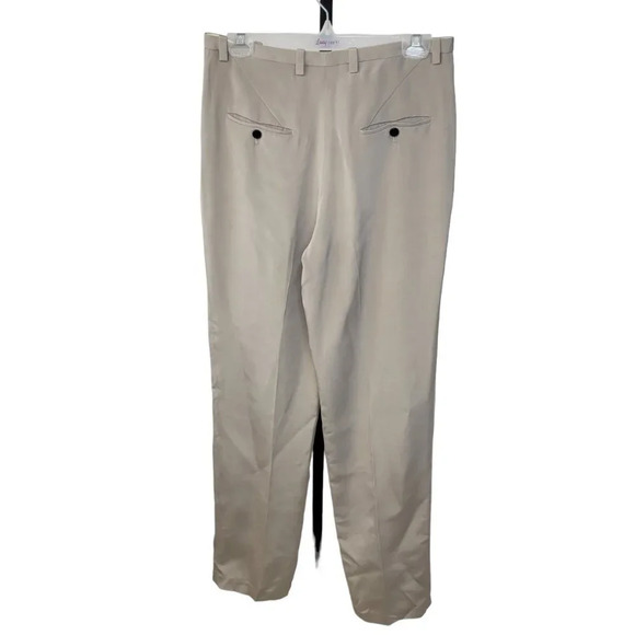 3.1 Phillip Lim Womens Silk Tapered Trouser Pants  Size 6 High Waist Dove Gray - Picture 7 of 10